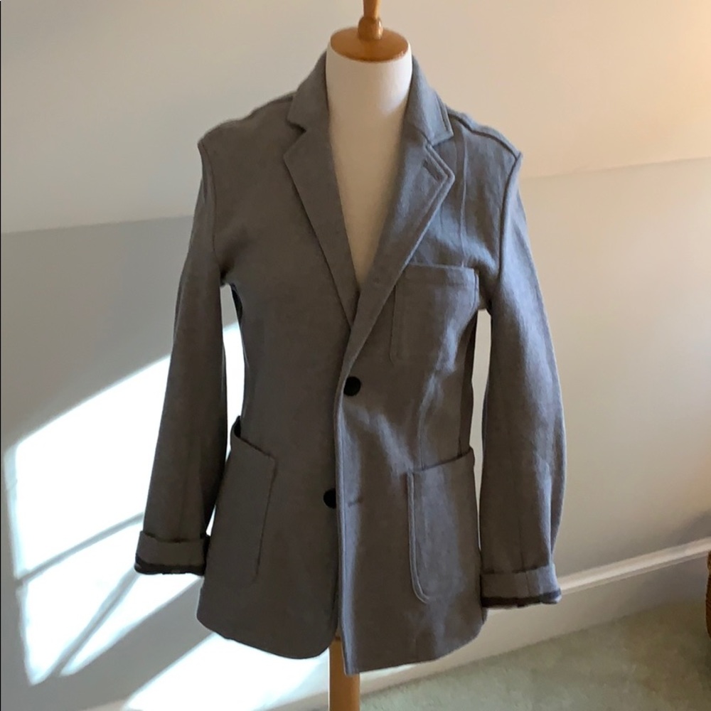 Porter & Ash cotton stretch blazer sz S